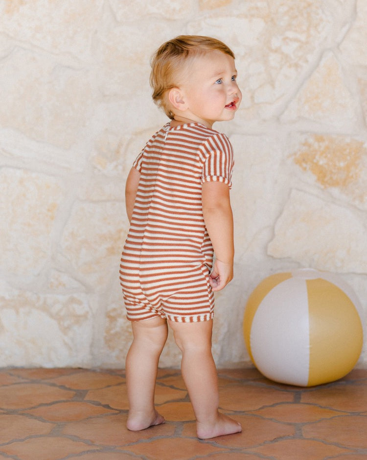 Shorty One-Piece - Poppy