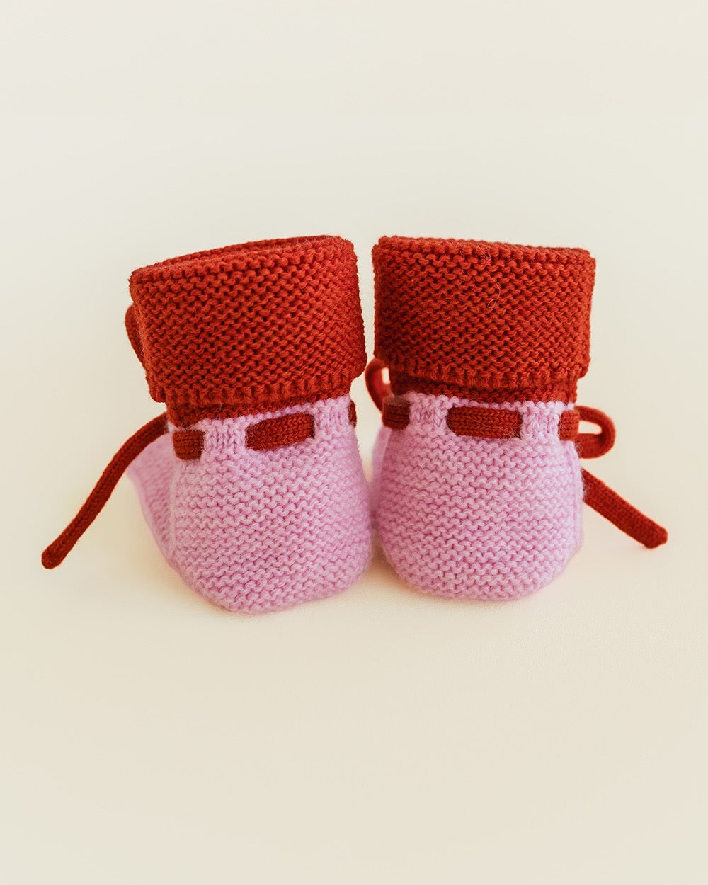 Booties - Cotton Candy/Red