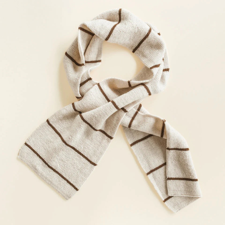 Scarf Igor - Cream/Mocha