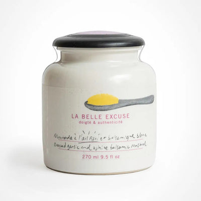 Roasted Garlic and White Balsamic Mustard