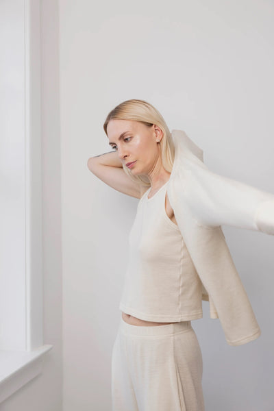 Wool Tank - Natural