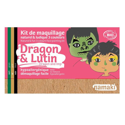 Dragon and Imp -  Three Colour Face Painting Kit