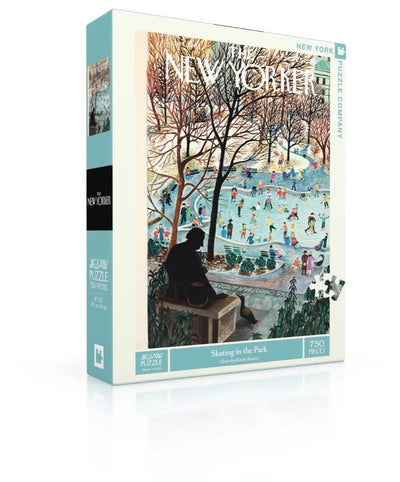 The New Yorker Puzzle - Skating in the Park