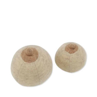Set of Two Rolling Boobies - Apricot