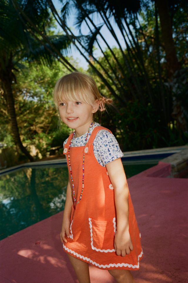 misha&puff♡pinecone dress♡8Y Misha and Puff Pinecone Dress 4Y（Kids – Aprikose）