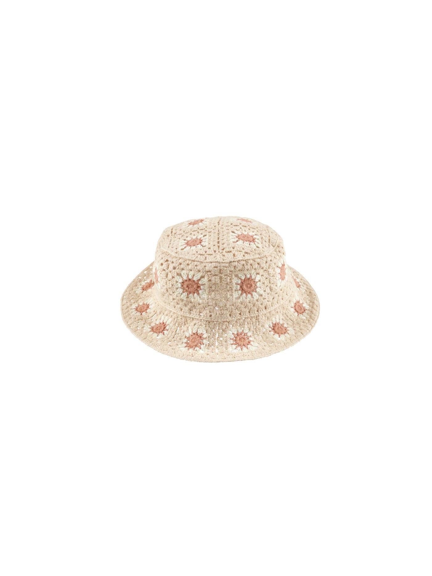 Crochet Bucket Hat - Floral