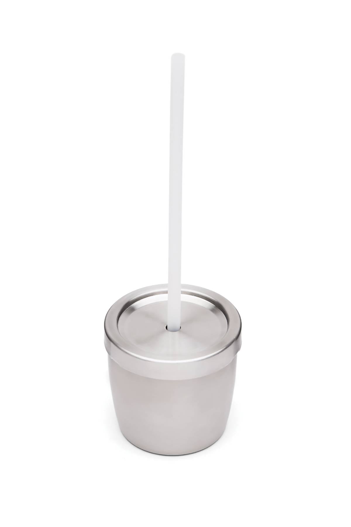 Stainless Steel Kids Cup with Lid + Silicone Straw