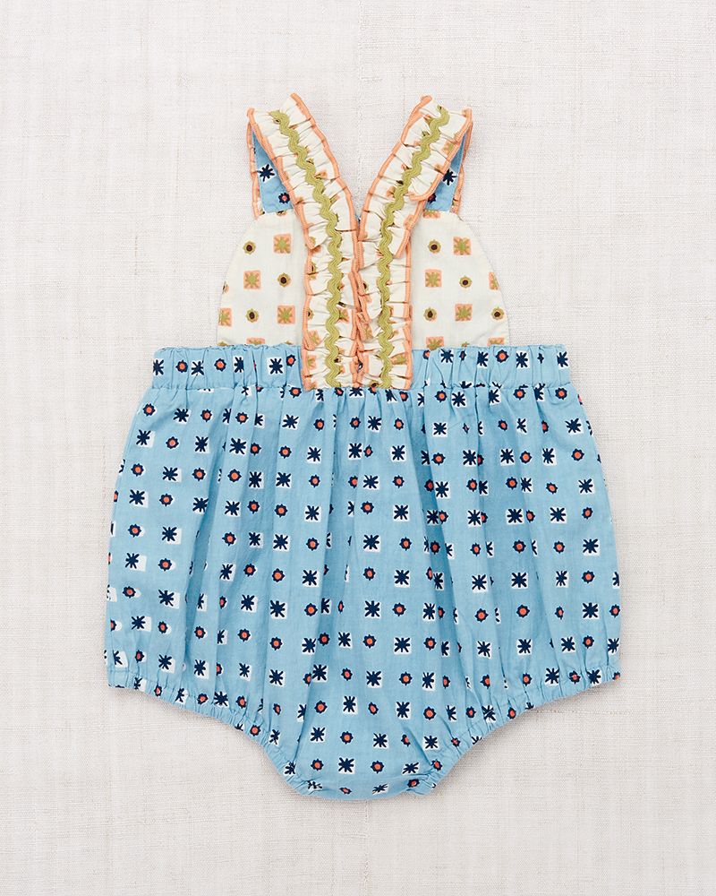 Birdie Romper - Sky Puff Star