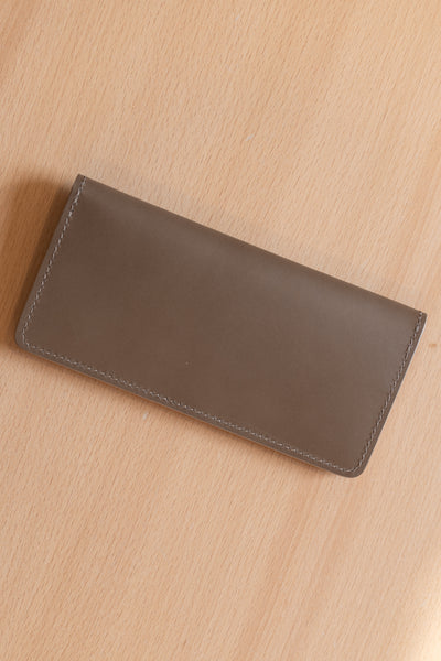 Taupe Long Wallet