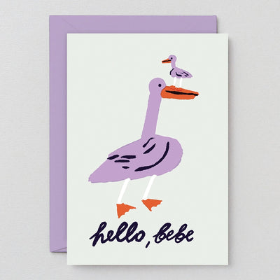 “Hello, Bebe” Greeting Card
