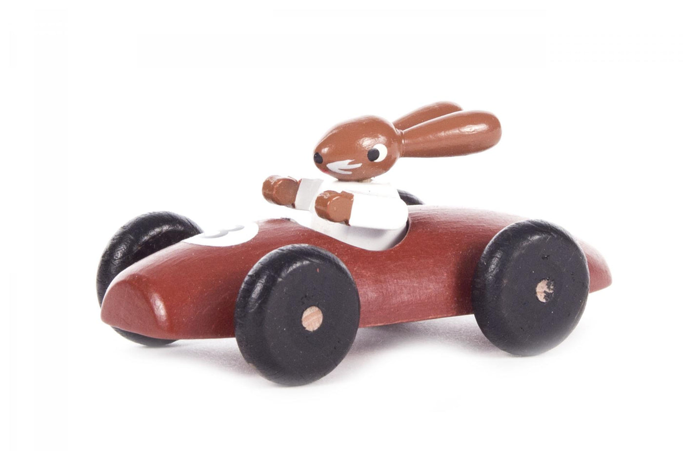 Rabbit in Brown Car