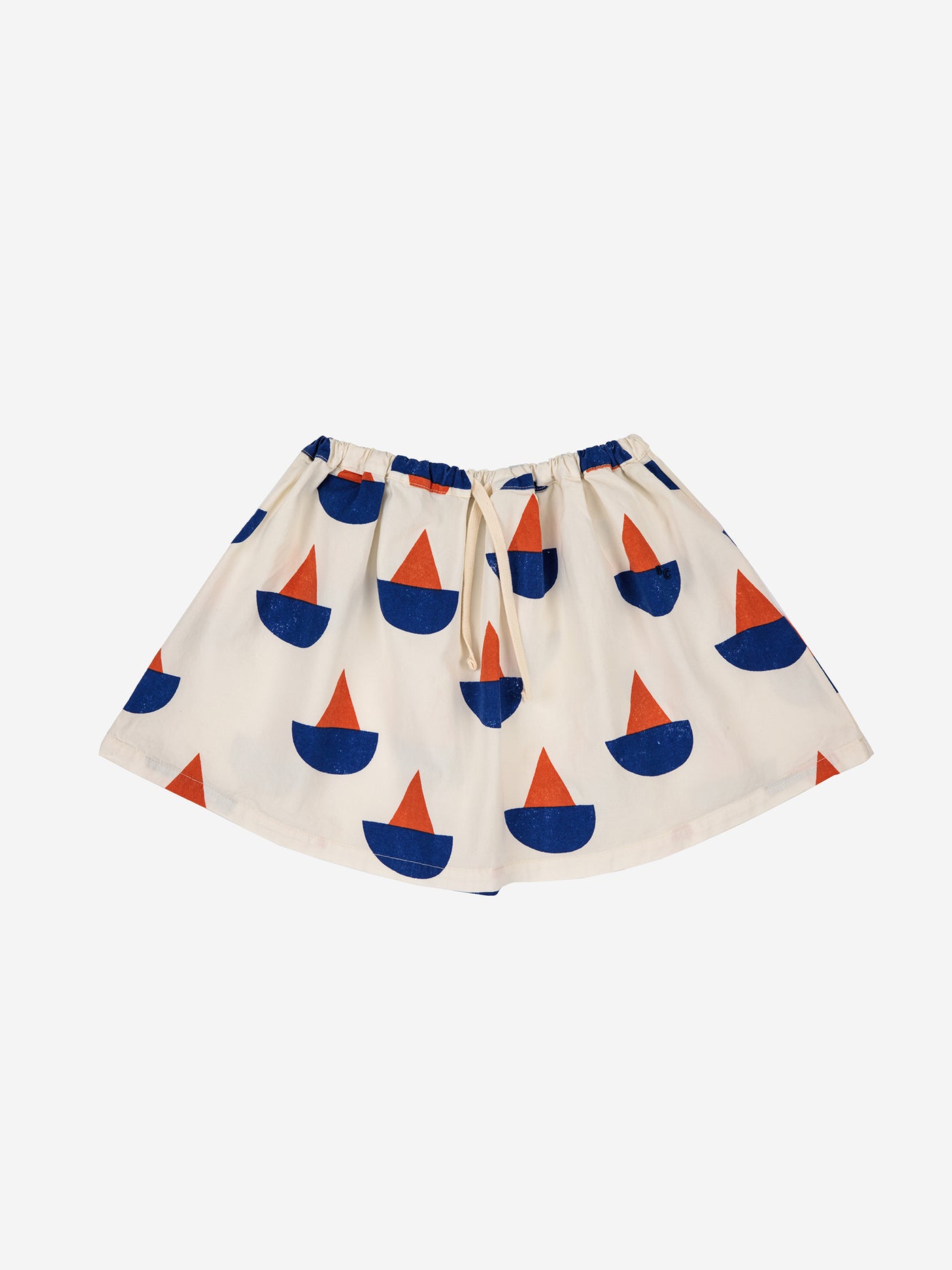 Sail Boat All Over Woven Skirt
