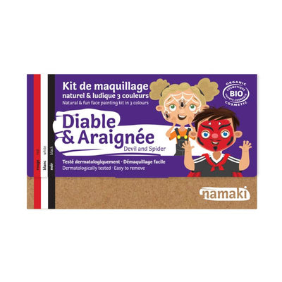 Devil and Spider 3 Colour Face Painting Kit