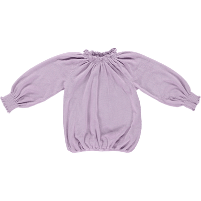 Terry Smocked Blouse