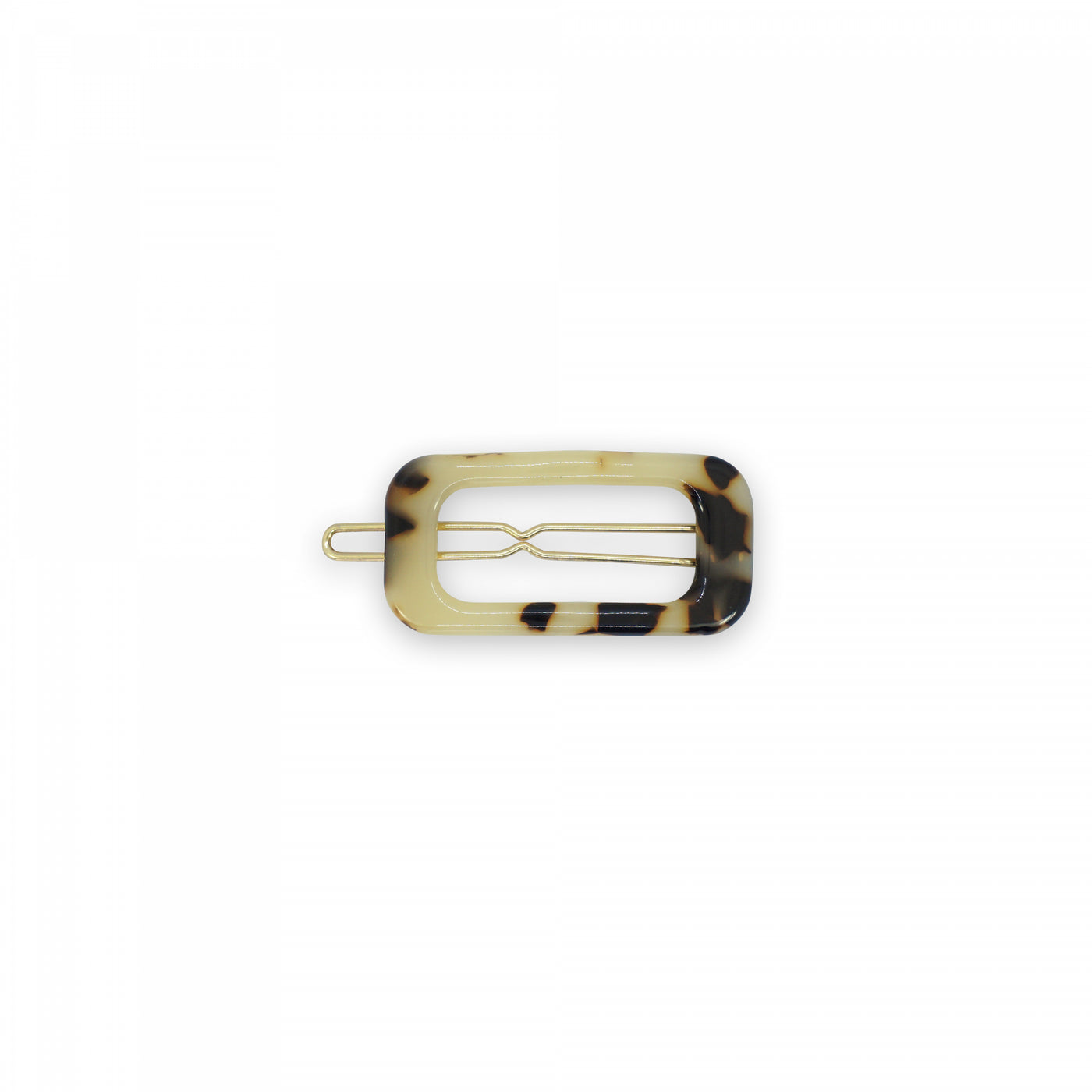Harlow Hair Clip - White Tort