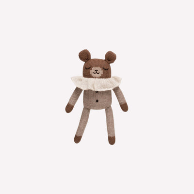 Teddy Knit Toy with Oat Pyjamas