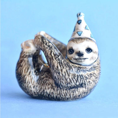 Sloth “Party Animal” Cake Topper