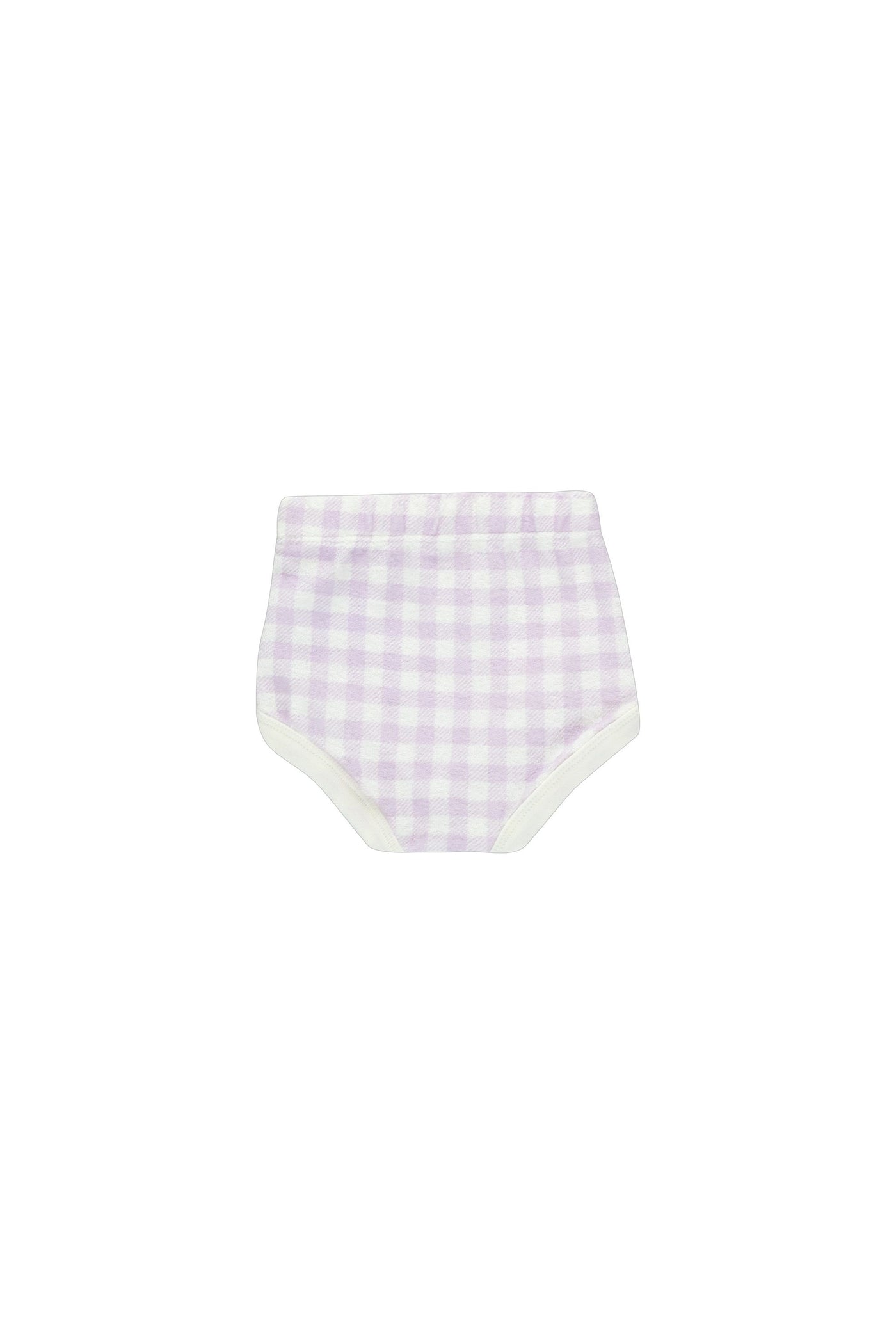 Vichy Baby Bloomer in Pastel Lilac