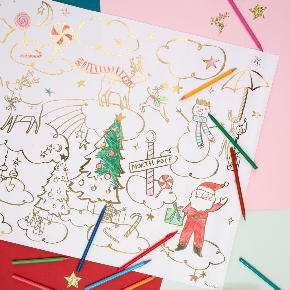 Christmas Colouring Posters