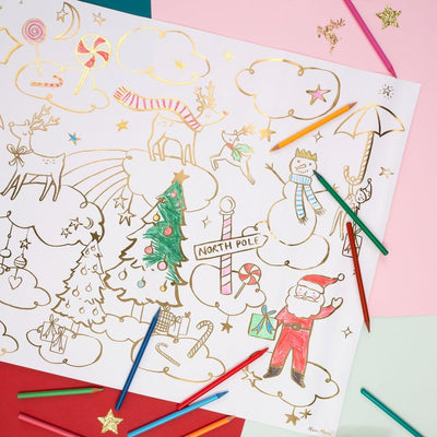 Christmas Colouring Posters