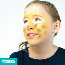 Lion and Giraffe 3 Colour Face Painting Kit