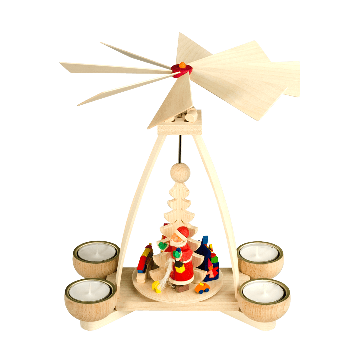 Santa Clause Tealight Pyramid