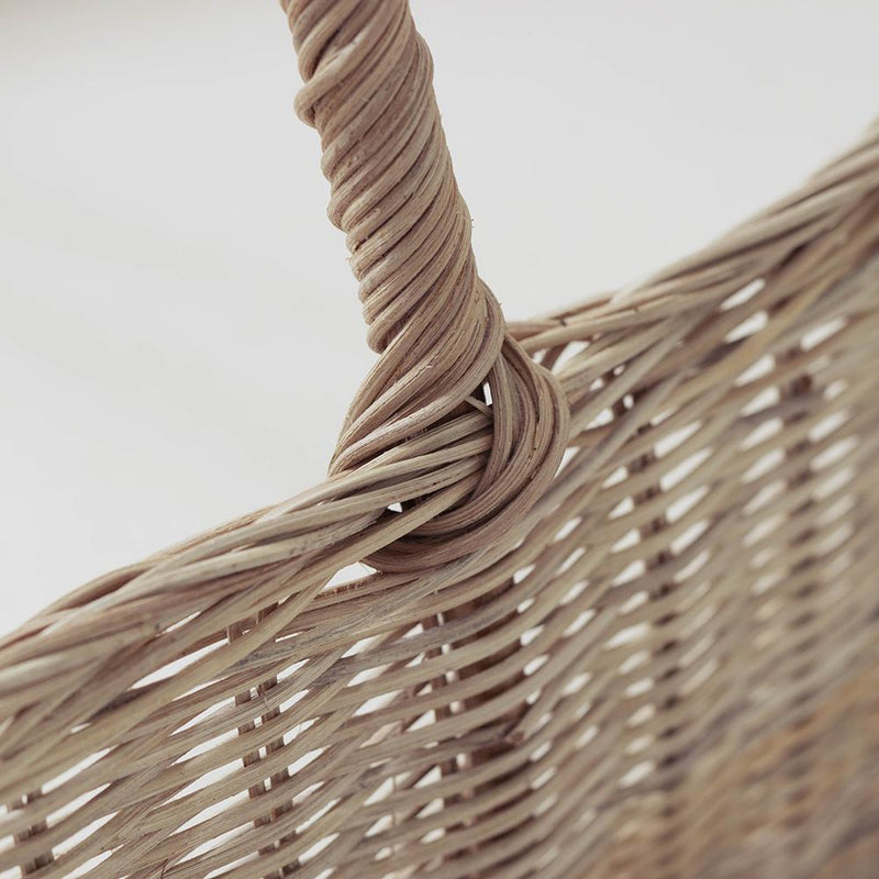 Lyra Rattan Moses Basket with Cotton Mattress