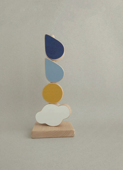 Catch The Cloud Wooden Stacking Toy