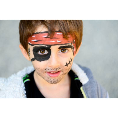 Pirate and Ladybug 3 Colour Face Painting Kit