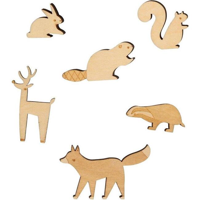 Woodland Creature Crackers (Pack of 8)