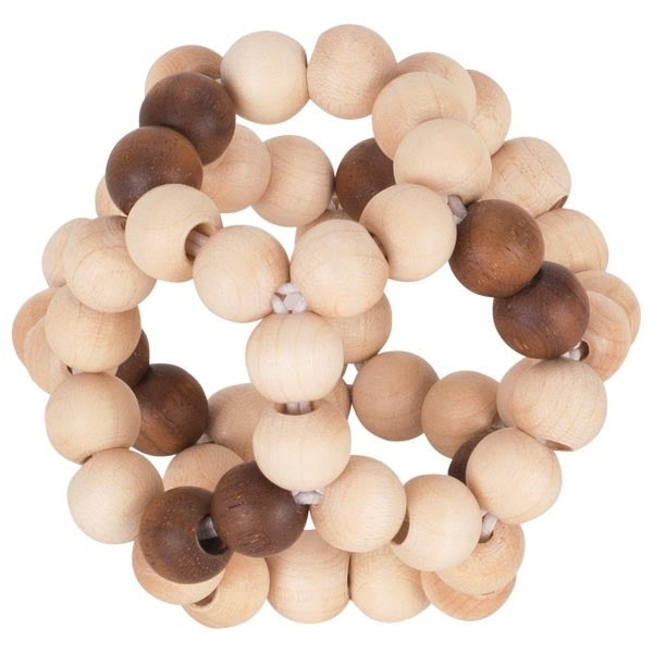 Natural Wooden Touch Ring Elastic Ball