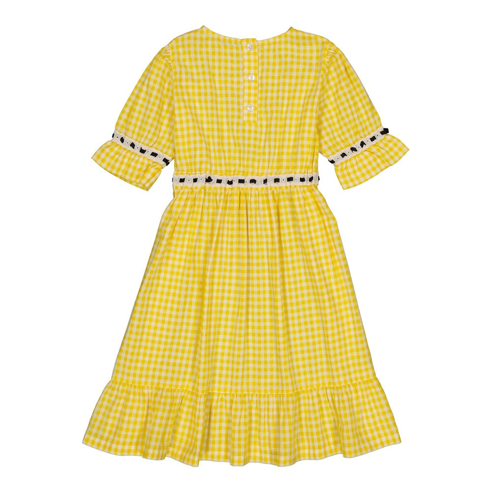 Méthis Dress Yellow Gingham