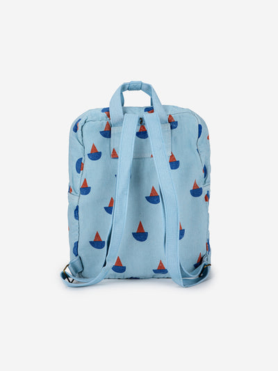 Sail Boat All Over School Bag