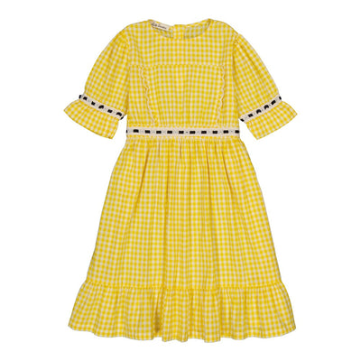 Méthis Dress Yellow Gingham