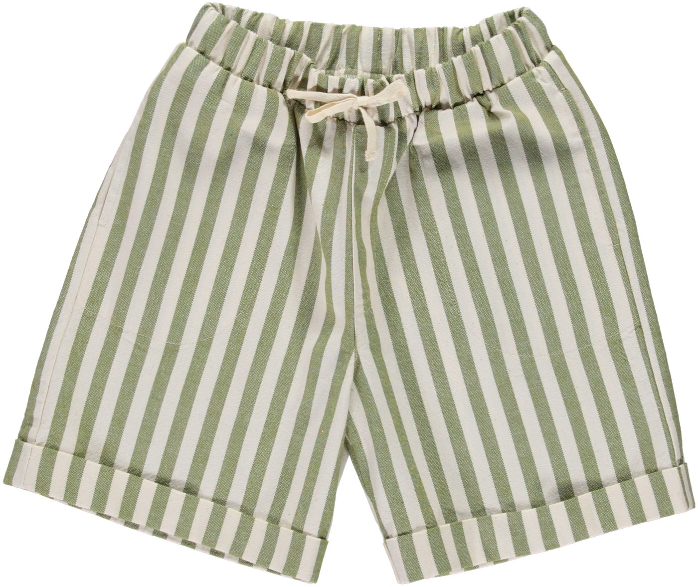 Stripes Bermuda Shorts