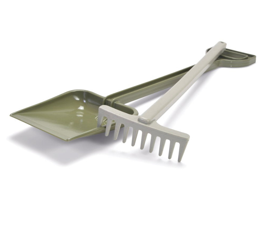 Bioplastic Shovel + Rake Set