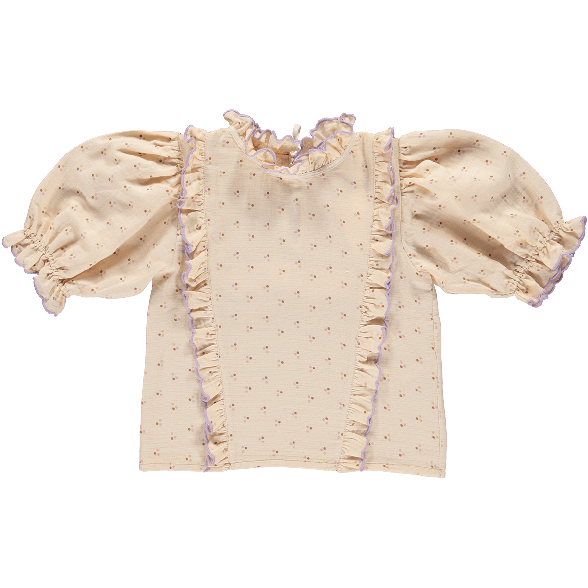 Stella Blouse in Pearled Ivory
