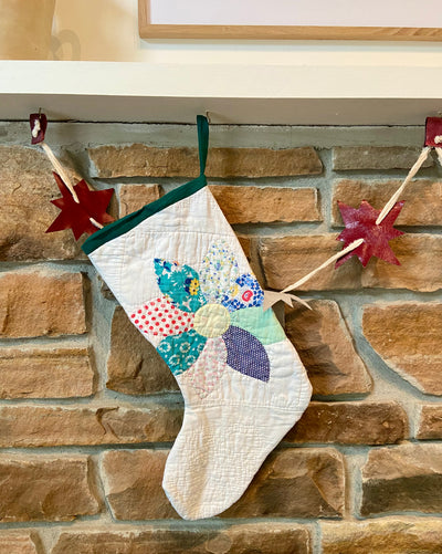 Handmade Quilted Stocking