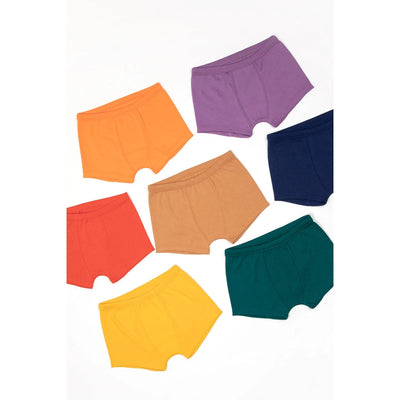 Gots 100% Certified Organic Cotton Boxer Shorts - Purple Lilac