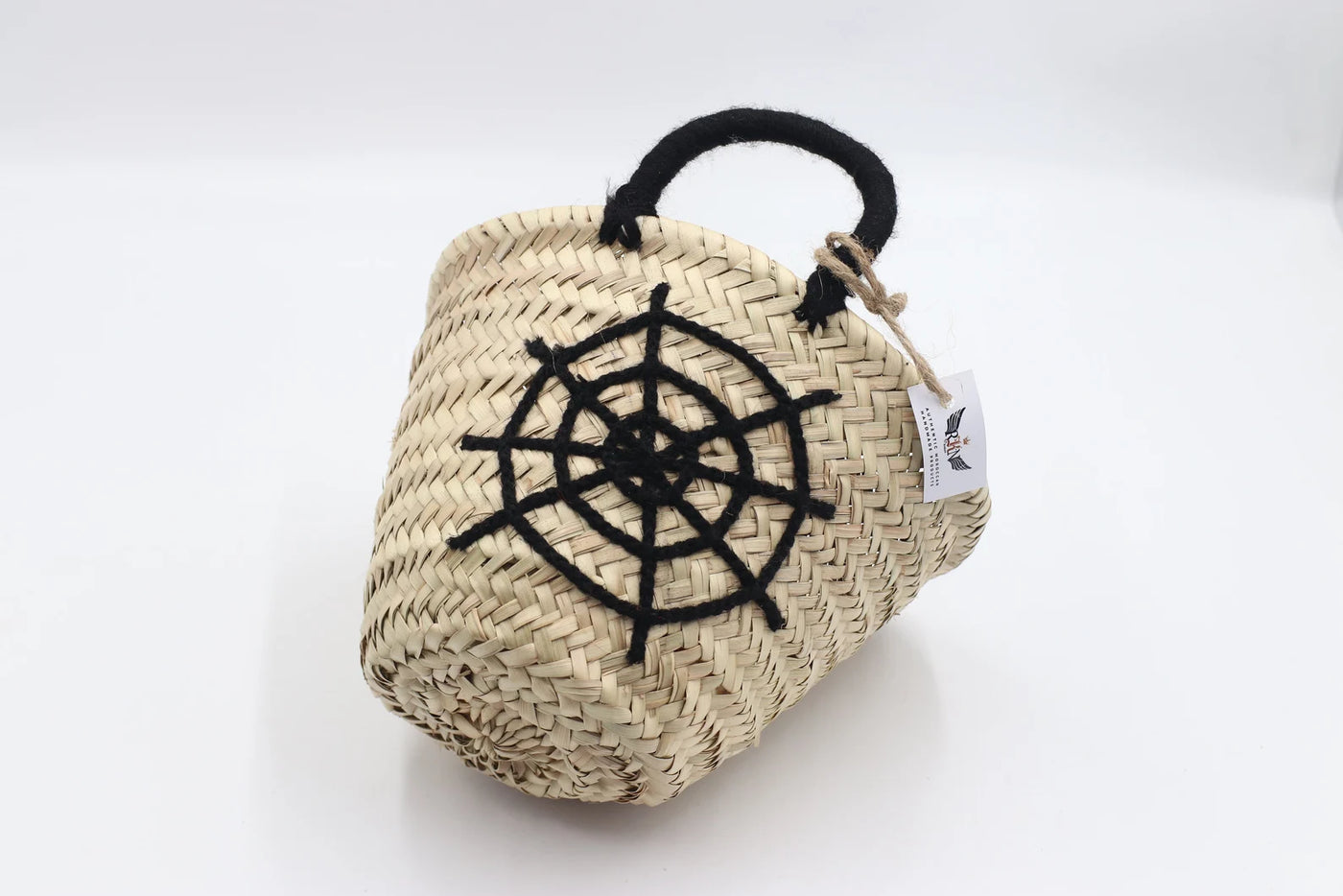 Spider Web Halloween Basket