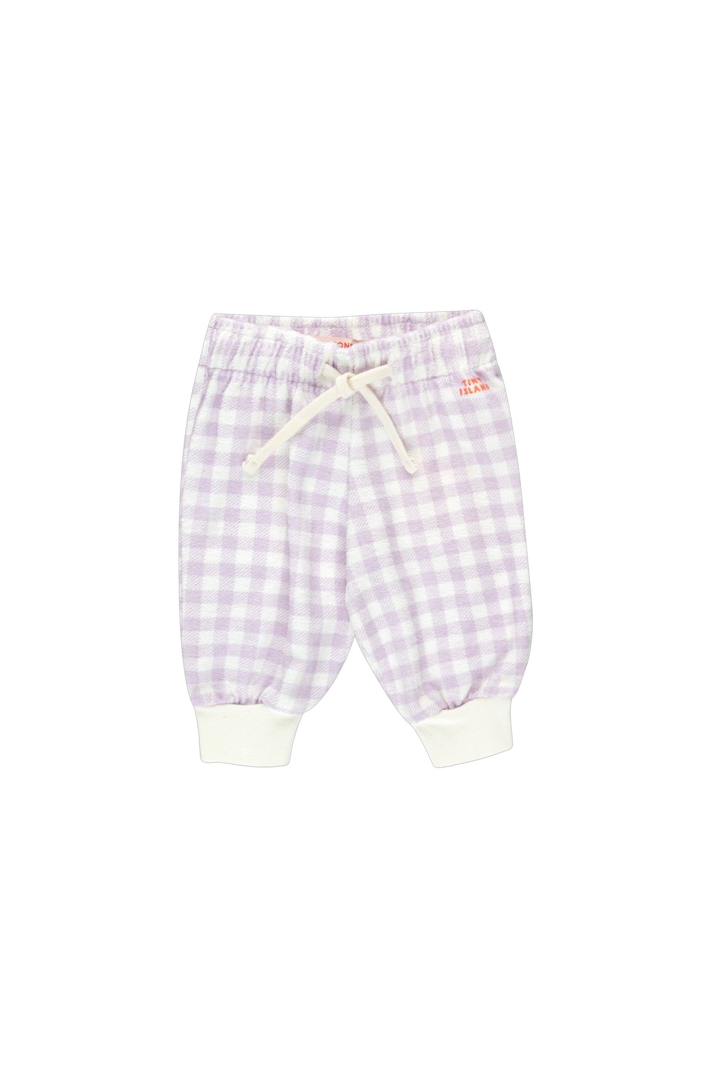 Vichy Baby Sweatpant in Pastel Lilac