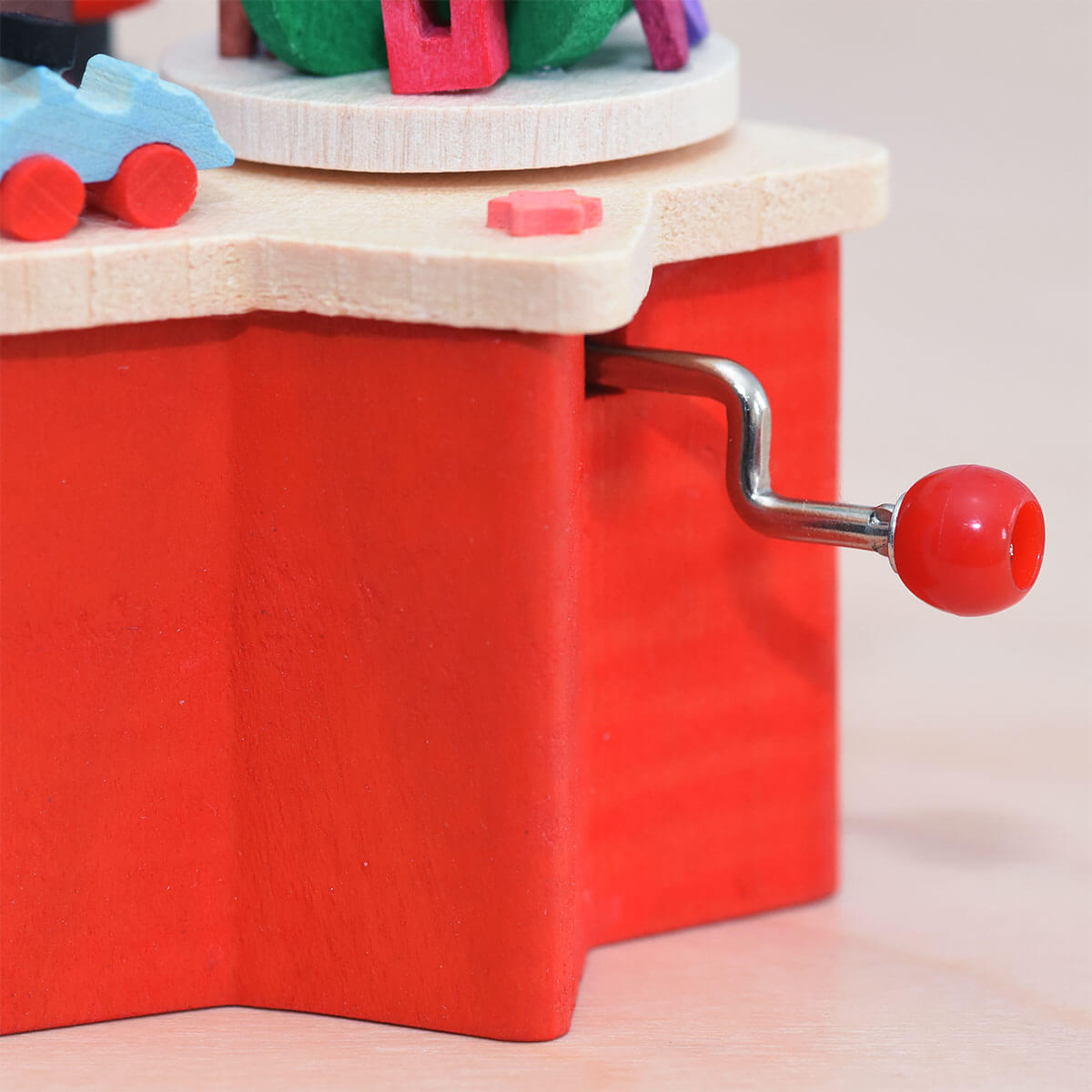 Music Box with Crank - Santa Clause